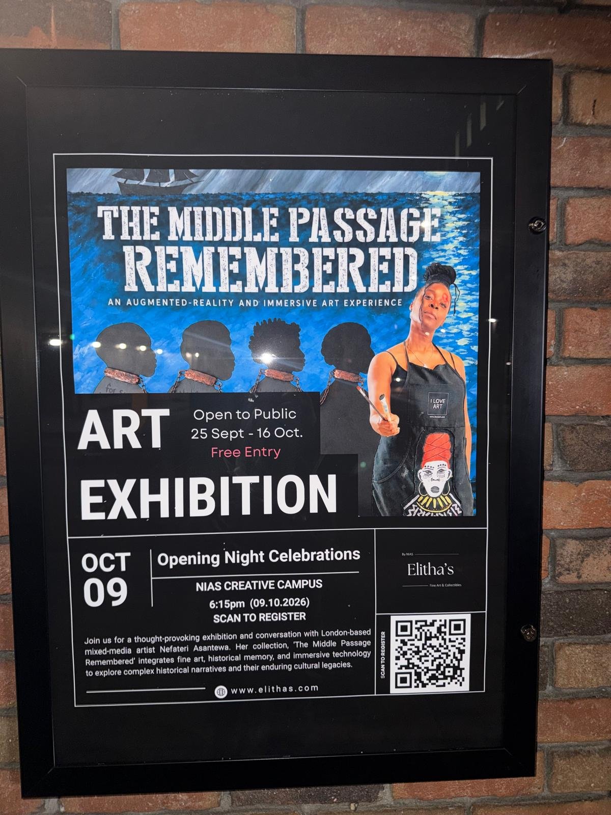 Artist in Conversation - Nefateri Asantewa (Middle Passage Remembered)
